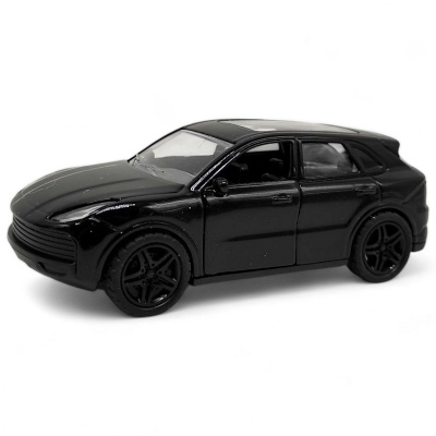 Машинка металева Porsche Cayenne Автопром, інерція, двері, чорний Автопром AP74112