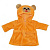 Халатик для ляльки "Ведмедик" M 6049 UA(Orange) для ляльки 43-46 см