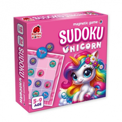 Магнітна гра ROTER KAFER. SUDOKU: UNICORN ROTERKAFER RoterKafer RK2150-02