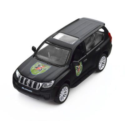 Машинка металева із серії Шеврони Героїв - Toyota Land Cruiser Prado - 110 ОМБР TechnoDrive 250359M