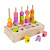 Дитяча дерев’яна іграшка "Пірамідка-сортер" C9407, 8 карток