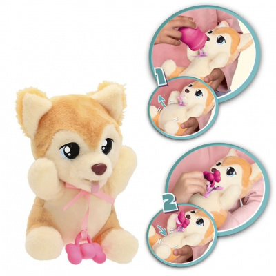 Інтерактивна іграшка серії "Yummy" Померанський шпіц Baby Paws 926387IM з аксесуарами