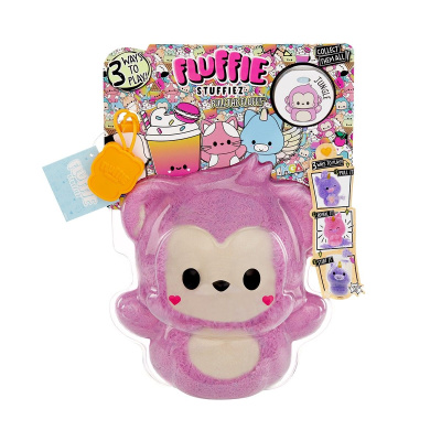М’яка іграшка-антистрес Fluffie Stuffiez серії Small Plush - Мавпочка Fluffie Stuffiez 511670