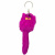 Брелок ЛИСИЧКА (МАЛИНОВИЙ) MIC BR2502