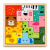 Деревянная логическая игра Animal Tetris C9405 с заданиями, 11 фигурок животных