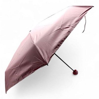 Парасолька механічна (висота - 53 см; діаметр купола - 82 см; довжина у складеному вигляді: 17 см) РОЖЕВА MIC C74901