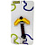 Брелок (3D друк) Minecraft Pickaxe Tool / Кайло Keychain, Золотий OYTOY 1030110