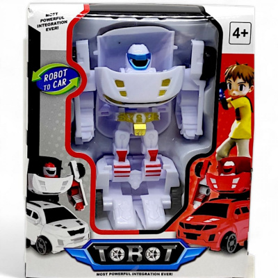 Робот-трансформер Тобот (Tobot), 11 см, білий MIC XG272