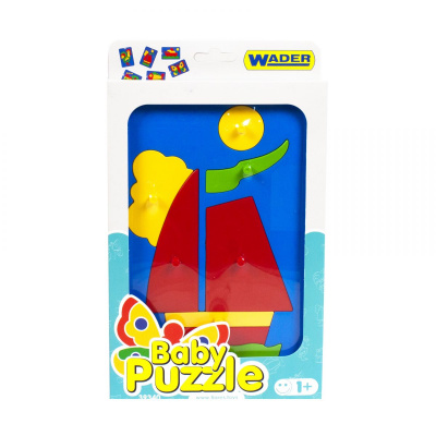 Розвиваюча іграшка Baby puzzles: Вітрильник Wader 39340