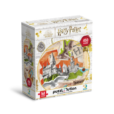 Пазл Harry Potter. Школа Гоґвортс та поле для Квідичу (450 елем) Dodo 200503