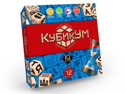 Настільна гра КубікУм (рус) Dankotoys G-KU-01
