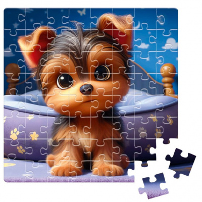 Пазли De.tail. Допитливе цуценя 64 деталі Vladi Toys DT1234-09