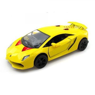 Машинка KINSMART Lamborghini Sesto Elemento (жовта) Kinsmart KT5359W