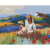 Картина по номерам з ЛАЗУРОВИЙ ПЕЙЗАЖ 40*50 см Riviera Blanca RB-0440