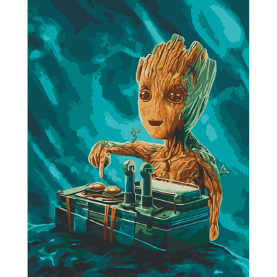 Картина за номерами "DJ Малюк Грут" Art Craft 16001-AC 40х50 см