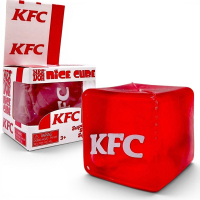 Сквіш антистрес Кубик льоду 5 см KFC MIC 712448