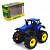 Іграшка трактор інерційний, 10 см (синій) MIC 9870