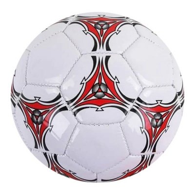 Мʼяч футбольний, №2, 100 грам, матеріал PVC, БІЛИЙ MIC C44751