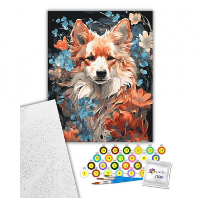 Картина за номерами Друг людини 40х50 см Art Craft 11689-AC