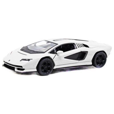 Машинка металева Lamborghini countach, білий Kinsmart KT5452W