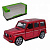 Машинка металева Mercedes G-клас із серії Автопром, двері, інерція (бордо) Автопром AP74146