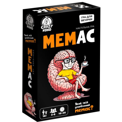 Гра настільна розважальна. Мемас (укр) Vladi Toys VT5903-12