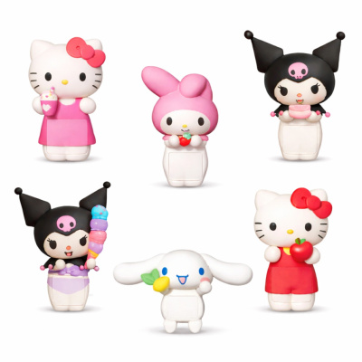Дитяча колекційна іграшка "Десертна вечірка" #sbabam 61/CN25 серії "Hello Kitty"
