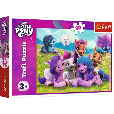 Пазли My little pony: Доброзичливі поні (30 елем) Trefl 18299