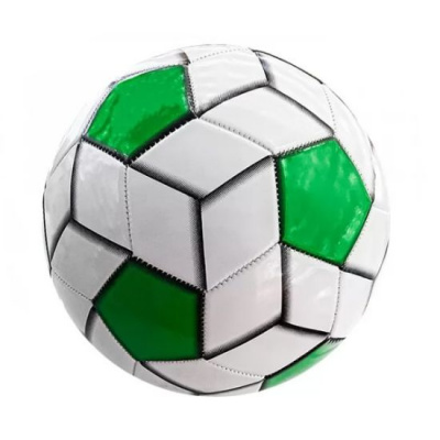 Мʼяч футбольний дитячий, розмір 5, біло-зелений MIC BT-FB-0333