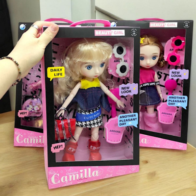 Лялька шарнірна Camilla. Beauty Girl, 30 см Dong Huan A923A