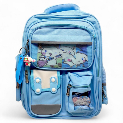 Рюкзак шкільний Sanrio/Санріо. Cinnamoroll/Сінаморол, 31×41×15 см (БЛАКИТНИЙ) MIC C72850