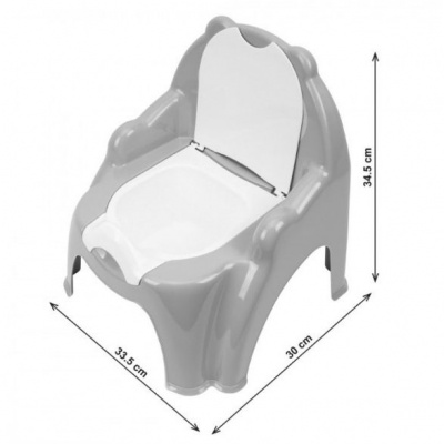 Горщик дитячий, пластиковий, Равлик (бірюзовий) Technok Toys 1294