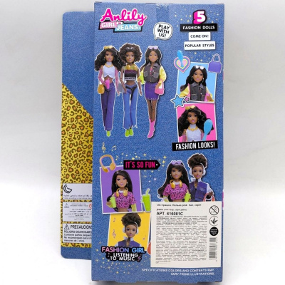 Лялька pink hair, серія jeans Anilly MIC 616081C