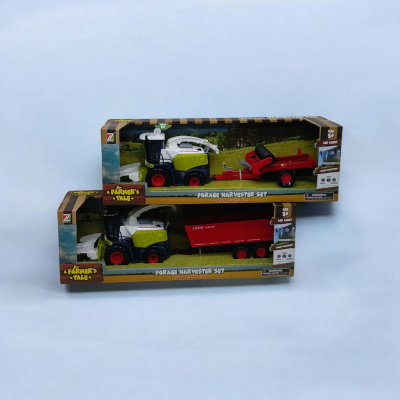 Комбайн з причепом, з підсвічуванням, звуки, інерція Huanzhi Toys 550-6C