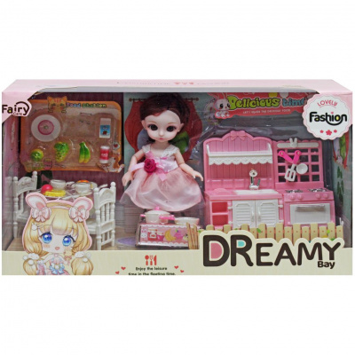 Ляльковий набір з меблями Dreamy Bay MIC 6640