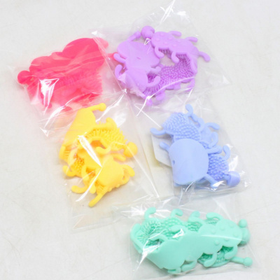 Браслет-антистрес Гусінь (блакитний) MIC KA-23-610