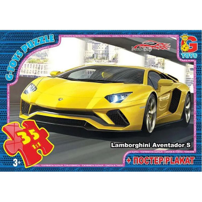 Пазли Dream Garage + постер, 35 ел. Gtoys FW751