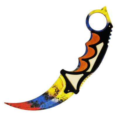 Ніж Керамбіт з CS GO (Marble fade) Сувенир-Декор KAR-R