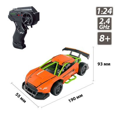 Автомобіль Speed racing drift з р/к – Bitter (оранжевий, 1:24) SULONG TOYS SL-291RHO