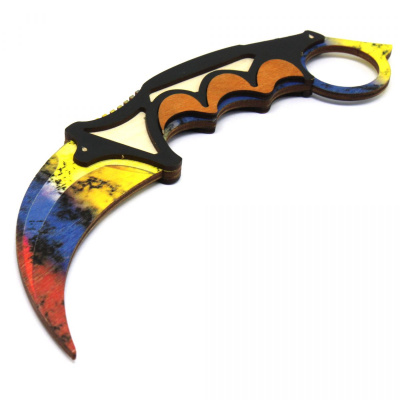 Ніж Керамбіт з CS GO (Marble fade) Сувенир-Декор KAR-R