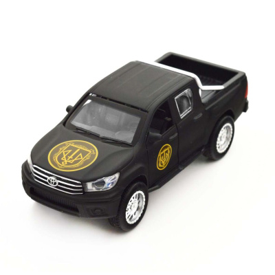 Машинка металева із серії Шеврони Героїв - Toyota Hilux - Спартан TechnoDrive KM6118