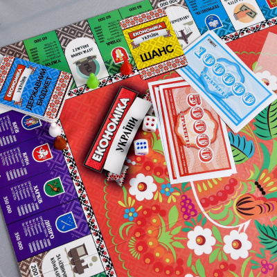 Настільна гра Strateg Економіка України Strateg 31029