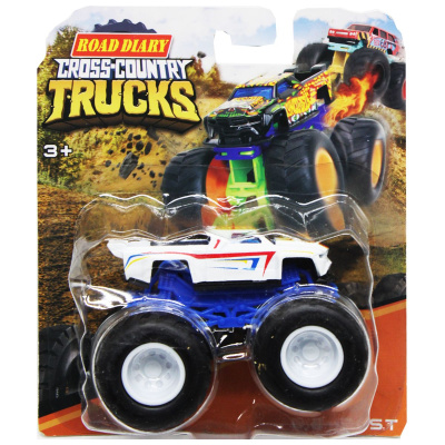 Машинка Cross Country Trucks, білий MiC 686-12S