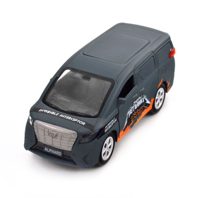 Машинка металева із серії Шеврони Героїв - Toyota Alphard - Загін метеликів TechnoDrive KM6011