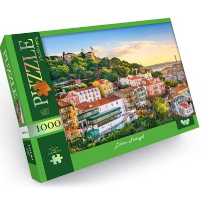Пазли Ліссабон, 1000 елем. Dankotoys C1000-12-01,02,03,04...10