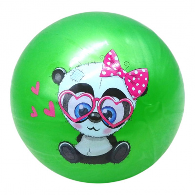 Мʼячик гумовий Тваринки 23 см (зелений) MIC BT-PB-0200