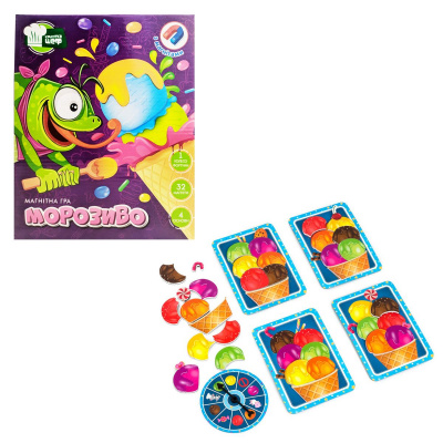 Настільна магнітна гра Морозиво укр Vladi Toys VT2310-05