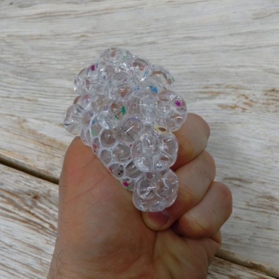 Іграшка-антистрес Mesh Squishy Ball орбіз із зірками, 6,5 см MIC MS-1844