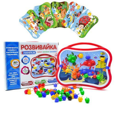 Настільна гра-мозаїка Розвивайка Максимус 5423