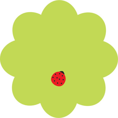 Блок паперу з клейким шаром, Flower,70х70мм,50арк Axent 2444-05-A